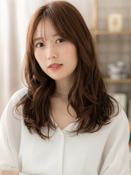 カバーヘア ブリス 大宮西口(COVER HAIR bliss) 韓国風レイヤー大人可愛いフェミニンロングh4大宮20代30代40代