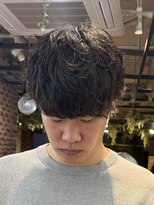 バーシャミ 博多(Baciami) 無造作に散る!ラフなシャドウパーマ