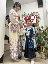 ヘアーブティック アート21ハーツ店&nbsp;七五三ママと一緒