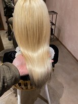 ベベ バイ モップス(be'be' by MOPS)&nbsp;ブリーチ抜きっぱなし×髪質改善