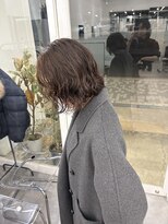 ニトバイアンキシム ボブ(nit by AHNKISM) ボブパーマ/パーマ/ニュアンスパーマ/心斎橋/堀江