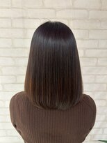 ビス ヘア アンド ビューティー 西新井店(Vis Hair&Beauty) 大人可愛い小顔こなれカールチョコレートカラーブリーチなし