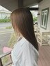 ≪友常指名限定≫【女性人気No. 1】カット+カラー+トリートメント 16,500