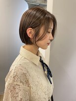 カノエ(canoe)&nbsp;ミニボブ　ショートヘア　レイヤー　ボブ ３0代【西新大濠】
