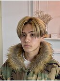 【ブリーチ縮毛矯正】サンウォンショート