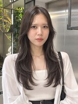 フィルムス 銀座(FILMS)&nbsp;ダークパープル/くびれレイヤー/ミルクティーベージュ/顔周り