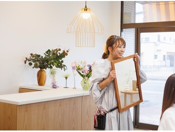フラッフィーヘアー(FLUFFY hair)の写真/【完全貸切】周りを気にせず過ごせます。しっかりカウンセリングに髪も頭皮もじっくり丁寧にケアします