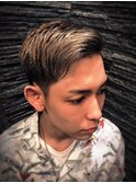 ツーブロックサイドパートスタイル【五反田】<理容室>