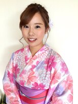 浴衣ヘアセット