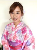 浴衣ヘアセット