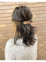 シュエット(Chouette)&nbsp;バレッタでラフアレンジ