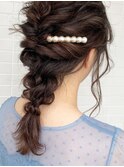 [OCEAN Hair&Life藤原 純]ゆるふわ編みおろしアレンジ☆