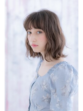 ヘアアンドビューティー ミック(Hair & Beauty miq) 等身大リラクシー…無造作カールふわミディb