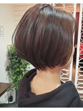 ヘア ケア ディエイチケー(HAIR CARE DHK) 大人可愛い小顔ショートボブ