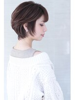 オーロ 緑地公園店(ORO)&nbsp;どの世代でも似合う前髪どこから見ても美しいショートボブ