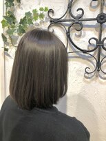 ローグヘアー 綾瀬店(Rogue HAIR) オリーブグレージュ×ミディアムボブ【綾瀬美容院】《 柴崎》