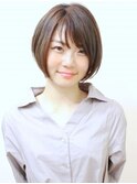 【morio成増】大人かわいい♪小顔ひし形ショートボブ