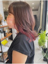 ニコル(NICOLL)&nbsp;ピンクインナーカラー