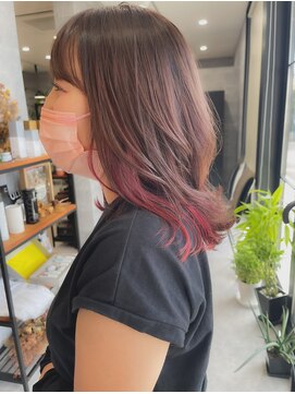 ニコル(NICOLL) ピンクインナーカラー