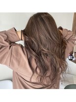 フィーリー ヘア デザイン 太田店(feAry)&nbsp;脱白髪染め/ハイライト/ミルクティーグレージュ