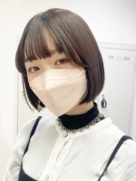 アッシュ 下北沢店(Ash) あごラインのミニボブ