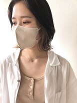 モナン(monan) くびれヘア/インナーカラー＊２０代３０代大人可愛い外ハネボブ