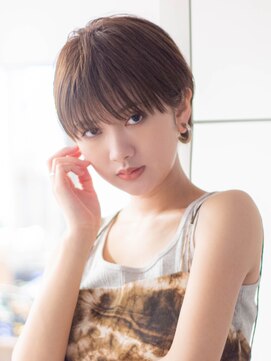 サーカス バイ ビュートリアム 青山(CIRCUS by BEAUTRIUM) マッシュショート20代30代40代大人可愛い暗髪うる艶髪青山表参道