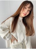 大人かわいいワンカールスタイル