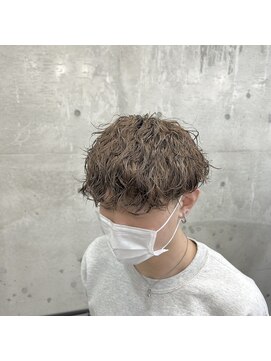 メルシー トータル ブランディング サロン(merci TOTAL BRANDING SALON) 刈り上げないVマッシュ×波打ちツイストスパイラル 横浜