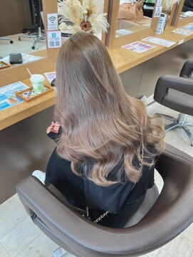 チェレ オレ 新金岡店(Chere ore) 外国人風ミルクティーベージュ×外国人風バレイヤージュ