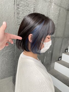 アクルヘアーバイテソロ(AKUR hair by tesoro) ボブルー
