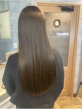 スクリプト(script.) 艶髪ロング　◎