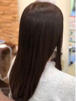 ヘアメイク ウエニ 上本町(HAIR MAKE UE2)&nbsp;指通り最悪のクセ毛がシルクの髪になる『シルク縮毛矯正』