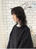 レイヤーカット × ニュアンスパーマ