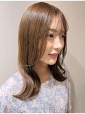 大人韓国風ヘア
