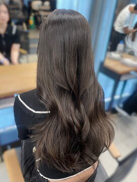 アリュウル 表参道(ALLURE) 赤み消し!グレージュカラー×韓国レイヤーカット◯ 伊藤