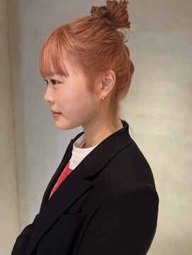 ペレ 梅田(PELE) 前髪/アンブレラカラー/こなれミディ/イメチェン/ウェーブパーマ