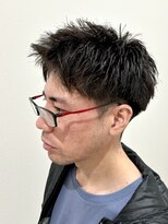 ヒュイル バイ ニアウ(Hwyl by Niau)&nbsp;ジェットモヒカンメンズショートカットストレートパーマ刈り上げ