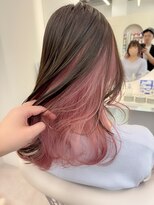 グーフィートーキョー 銀座(Goofy Tokyo)&nbsp;【Goofy銀座】王道インナーカラーピンク/卒業式/渋谷トモヒロ