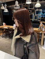 サラ 天神大名店(SARA)&nbsp;【ブリーチなし】オレンジブラウン／韓国風