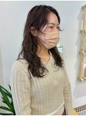 ロングパーマ♪
