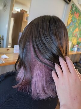 アグー(Aguu) インナーカラーピンク