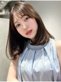 韓国ヘア/レイヤー/ボブ/ワンカール/顔まわりカット/髪質改善