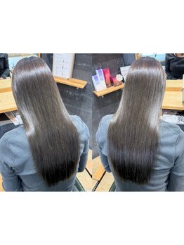 【美容業界話題沸騰中!!最高級Aujuaトリートメント使用】髪の傷み修復にとことん向き合ってくれるサロン♪