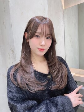 ロンド メリー 大宮(Lond merry) イメチェン外ハネボブ美髪ワイドバング顔周りレイヤーカット