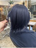 ネイビーブルー【カット＋Wカラー＋TR23900円】