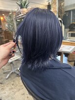 ウィークエンド(WEEKEND) ネイビーブルー【カット+Wカラー+TR23900円】