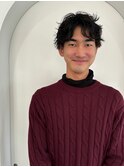 ラフなざっくりパーマ