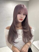 ペレ 梅田(PELE) ホワイトグレージュ/デジタルパーマ/フェザーパーマ/梅田