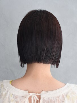 アース 溝の口店(HAIR&MAKE EARTH) 切りっぱなしボブ[溝の口/髪質改善/縮毛矯正/白髪ぼかし]